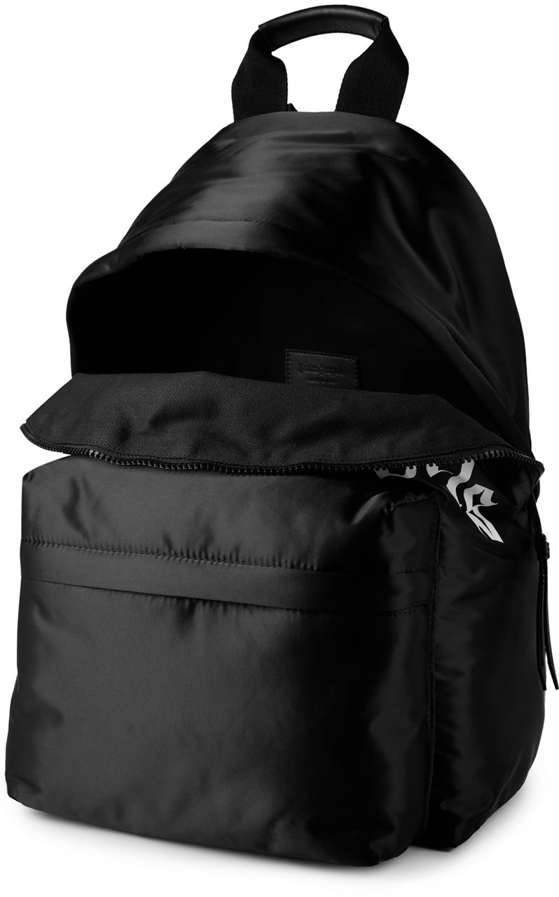 Palm Angels Curved Logo Backpack Zwart