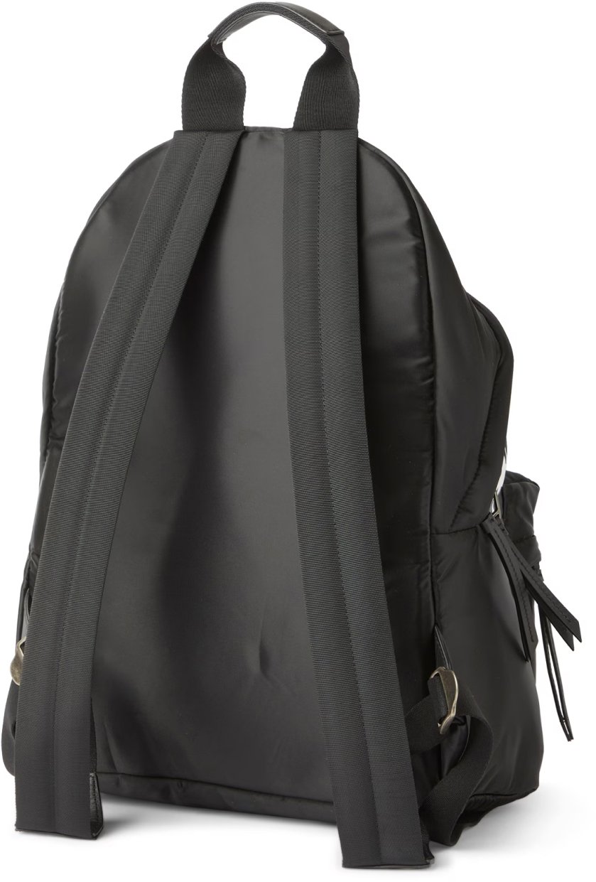 Palm Angels Curved Logo Backpack Zwart