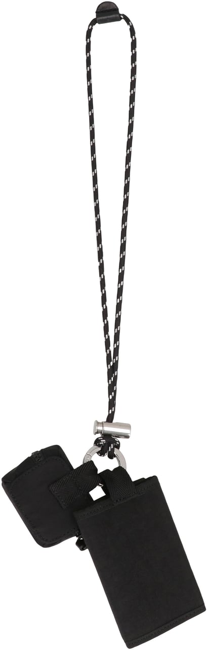 Palm Angels Nylon shoulder bag Zwart