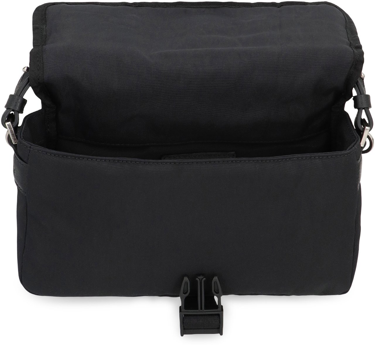 Palm Angels Shoulder bag in technical fabric Zwart