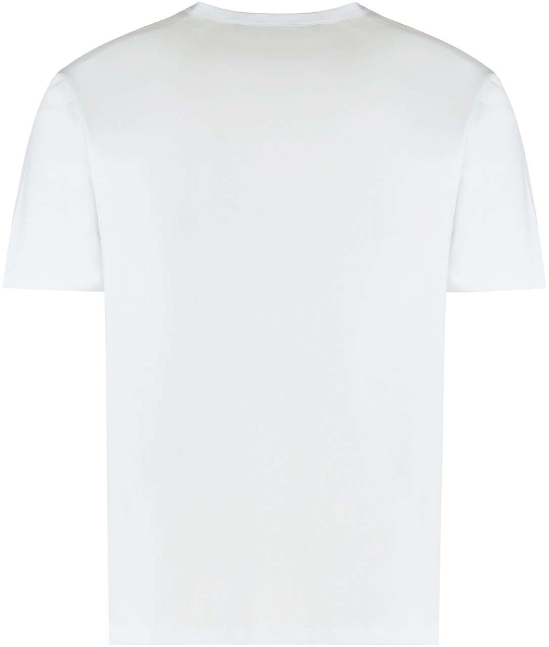 Palm Angels Crew neck T-shirt in cotton Wit