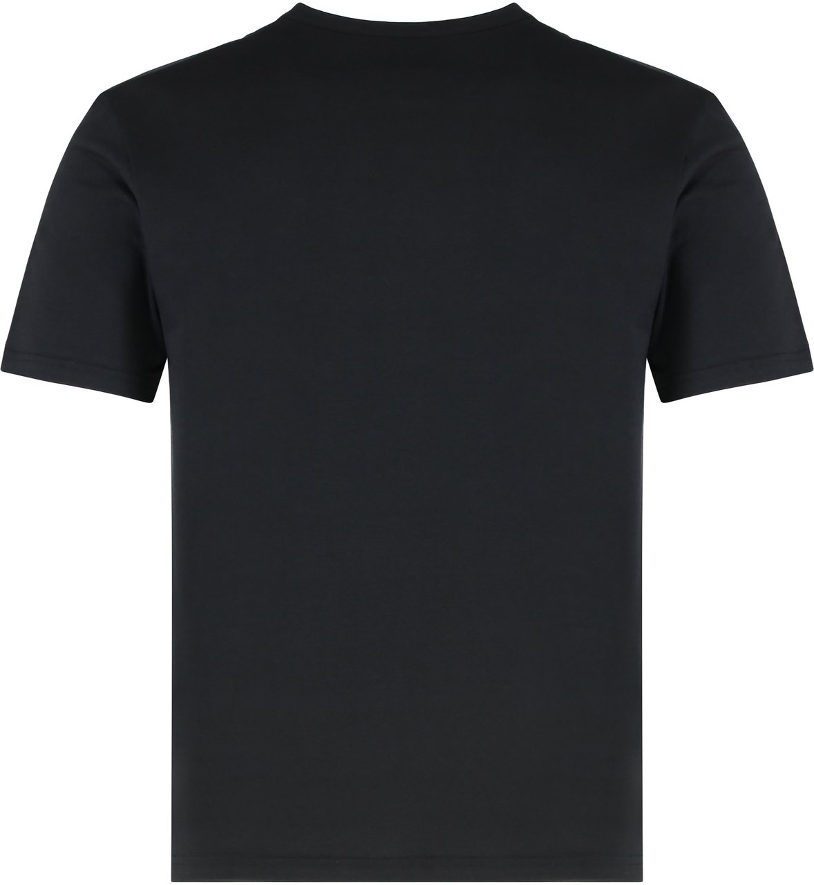 Palm Angels Crew neck T-shirt in cotton Zwart