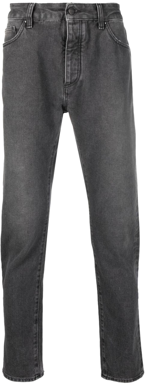 Palm Angels Jeans Black Zwart