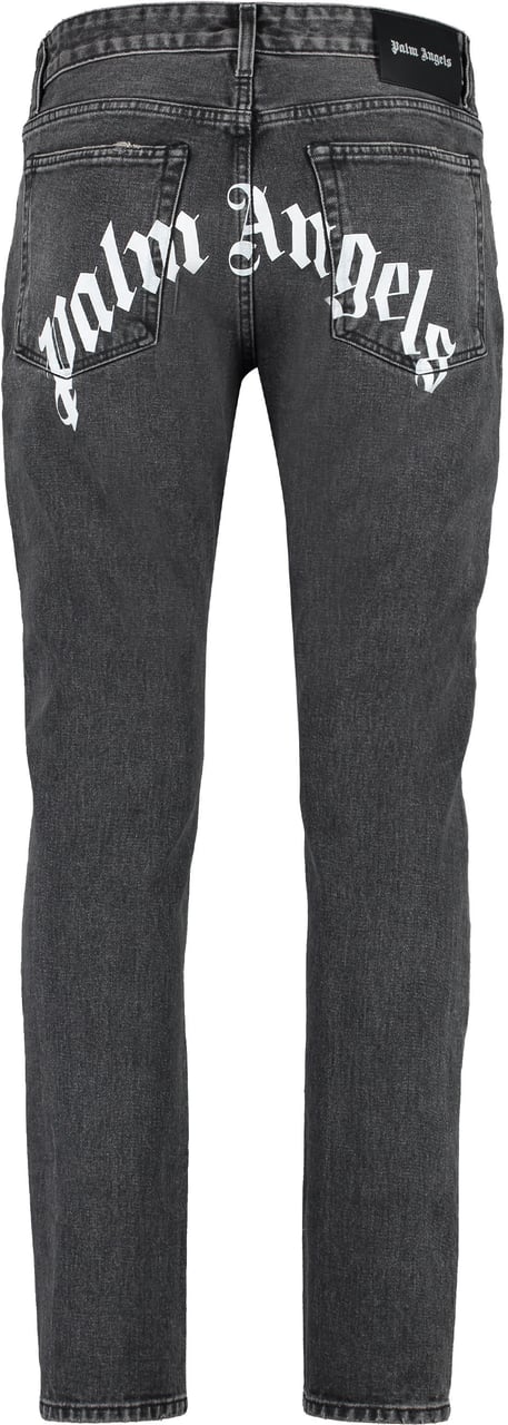 Palm Angels Straight leg jeans Grijs