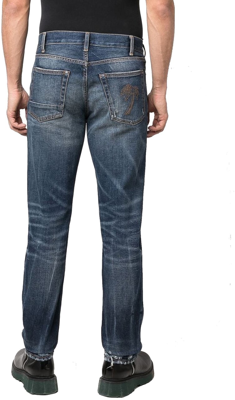 Palm Angels Palm Angels Jeans Blauw