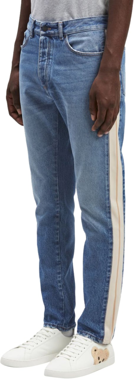 Palm Angels Jeans Clear Blue Blauw