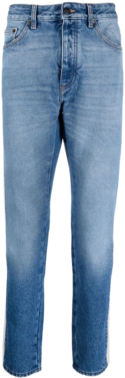 Palm Angels Jeans Clear Blue Blauw