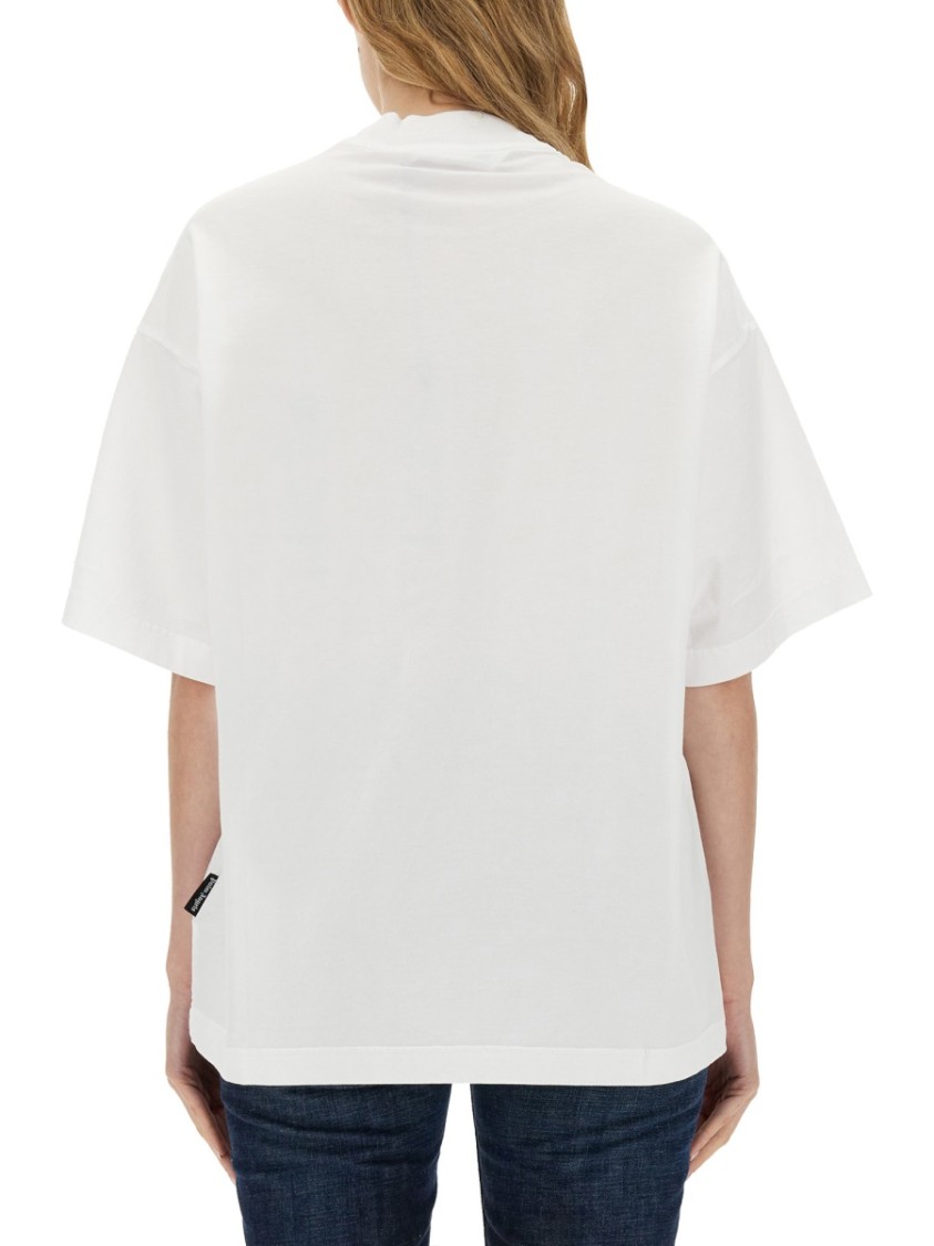 Palm Angels Palm Ski Club T-Shirt Wit