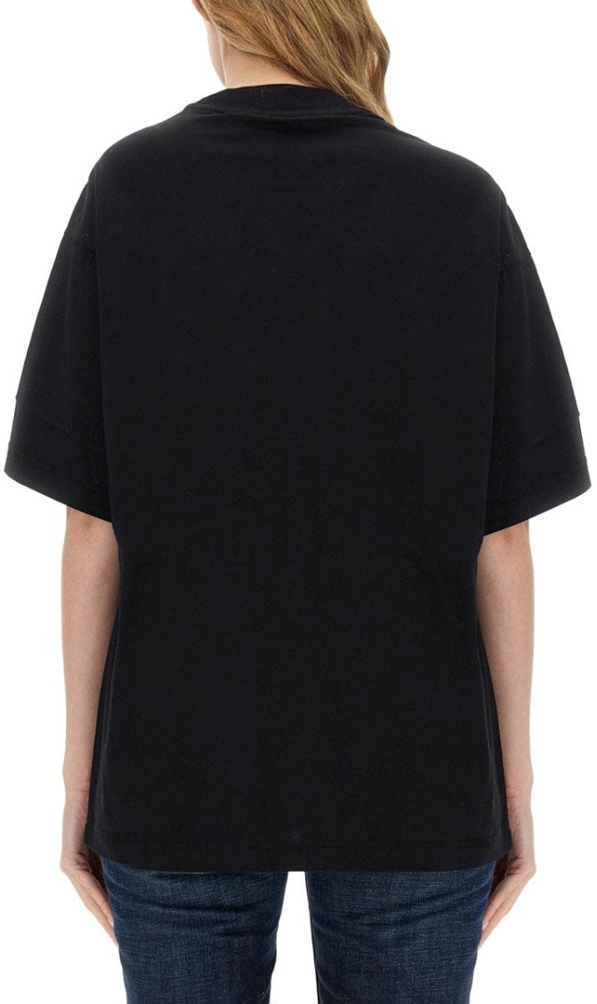 Palm Angels Palm Soft Fit T-Shirt Ski Club Zwart