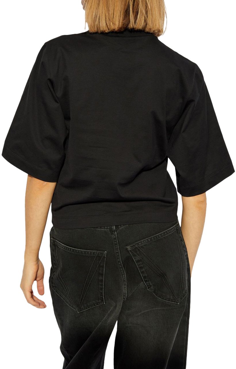 Palm Angels T-Shirts And Polos Black Zwart