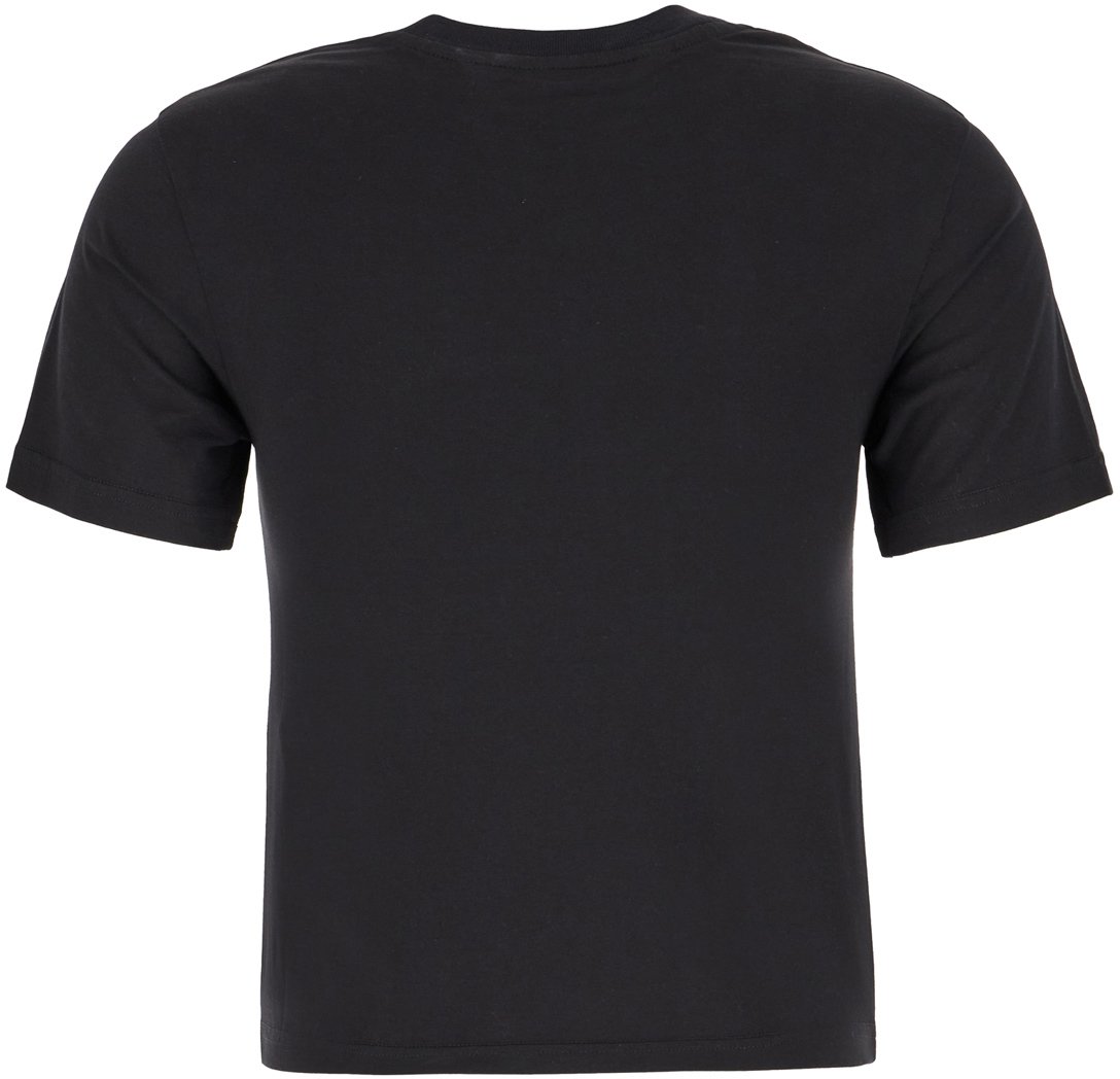 Palm Angels Palm Angels Black cotton t-shirt Zwart