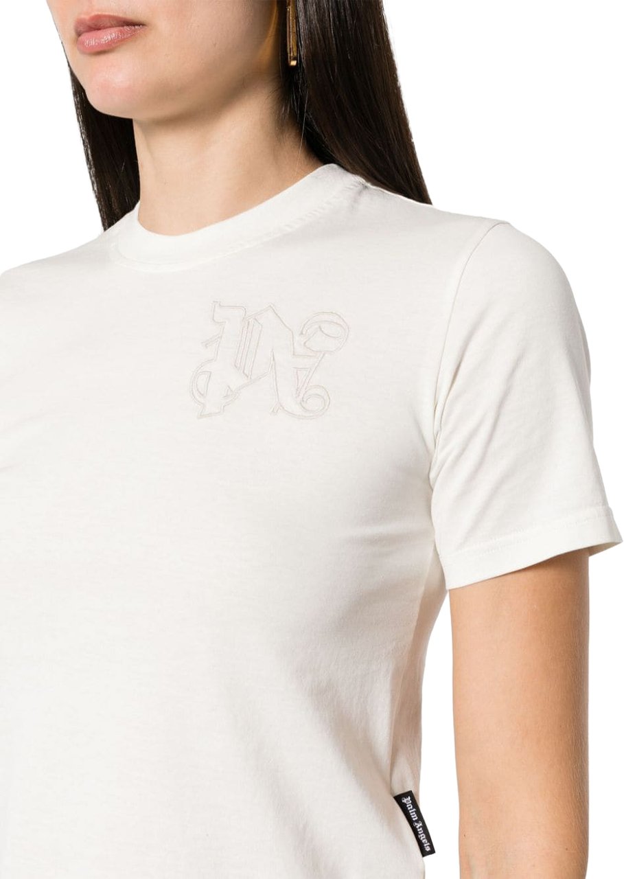 Palm Angels T-Shirts And Polos White Wit