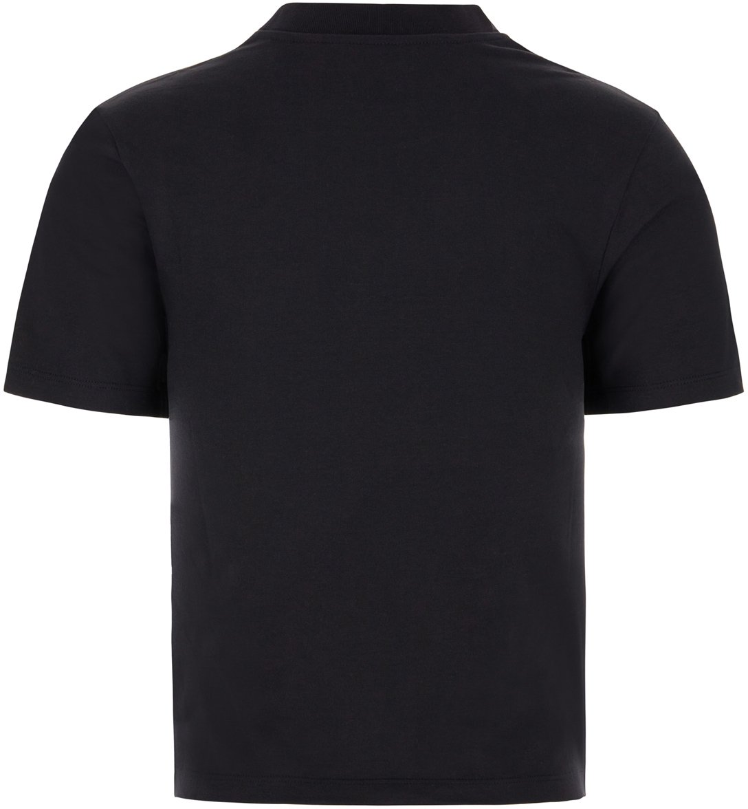 Palm Angels Palm Angels Black cotton t-shirt Zwart