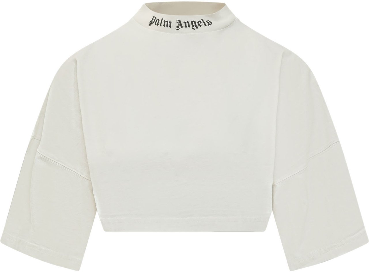 Palm Angels T-shirt Classic Logo Mini Wit