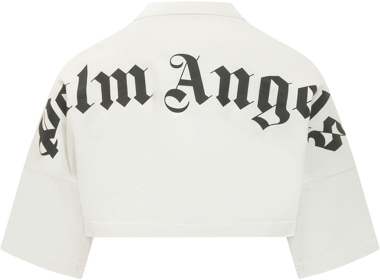 Palm Angels T-shirt Classic Logo Mini Wit