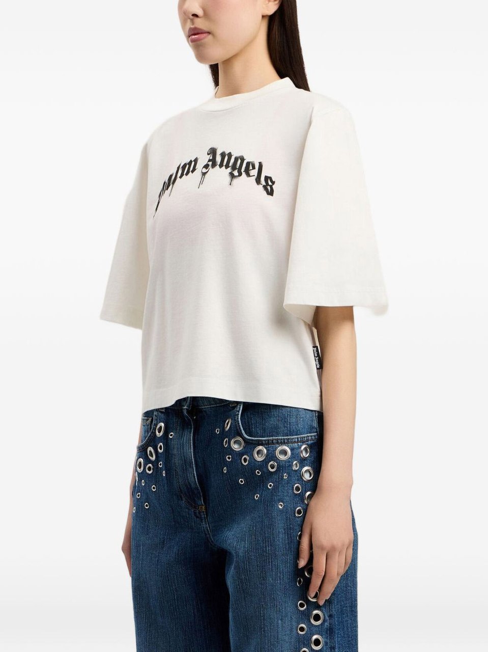 Palm Angels T-Shirts And Polos White Wit