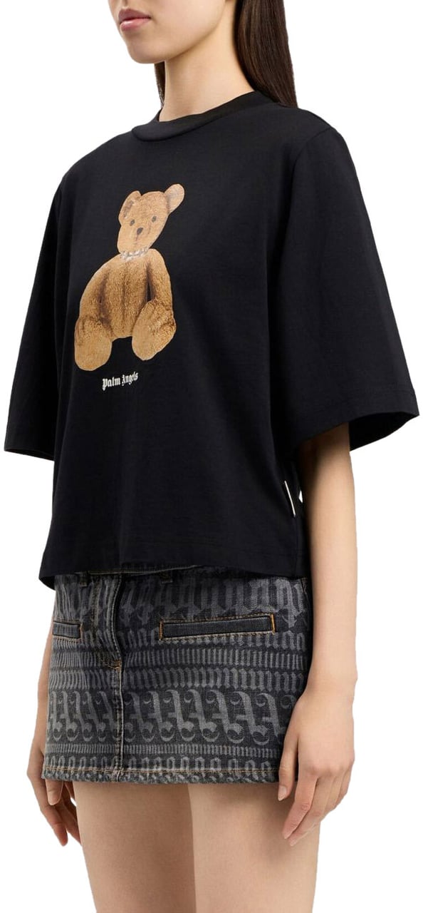 Palm Angels T-Shirts And Polos Black Zwart