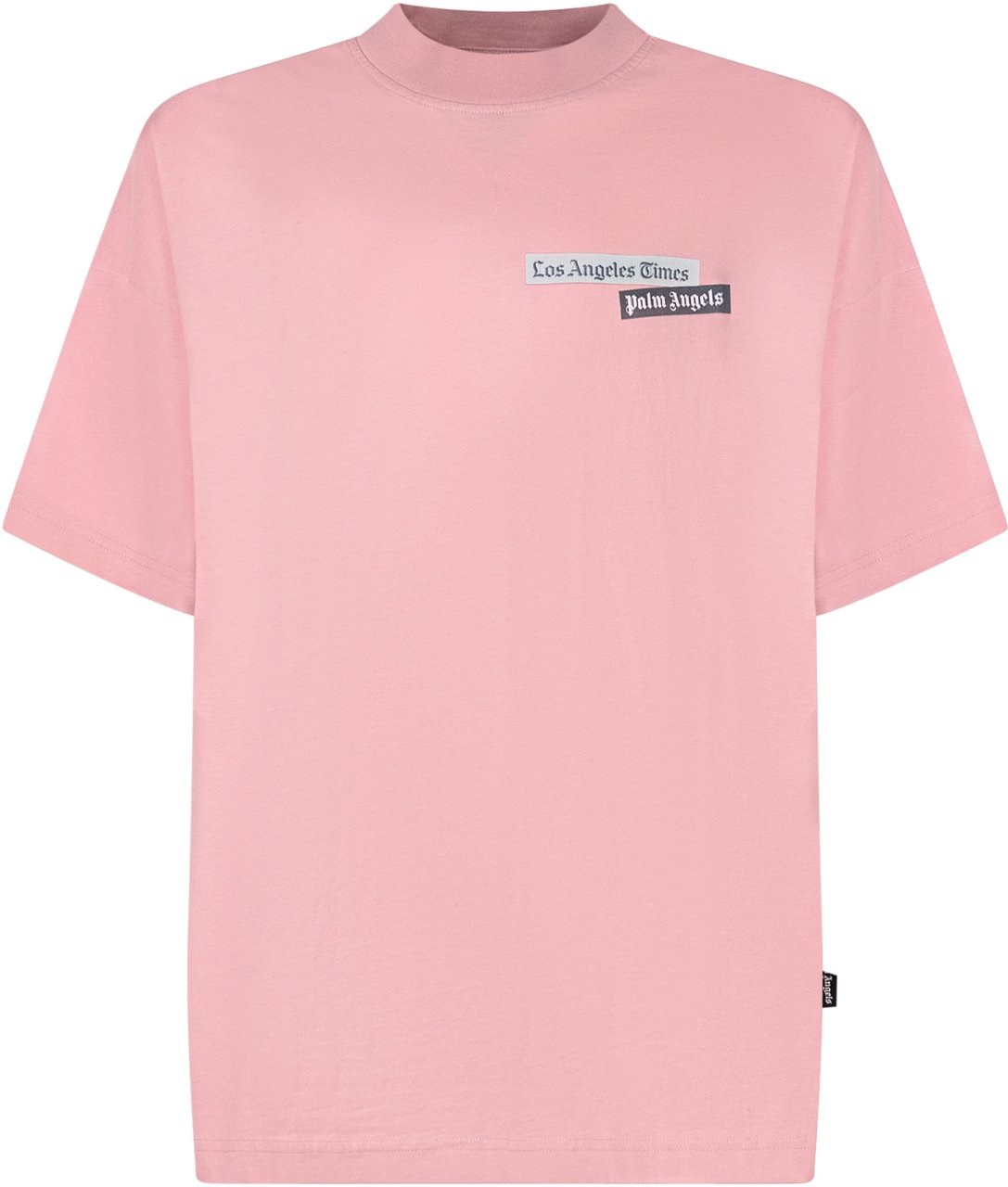 Palm Angels Palm Angels T-shirt rosa Los Angeles Times Roze