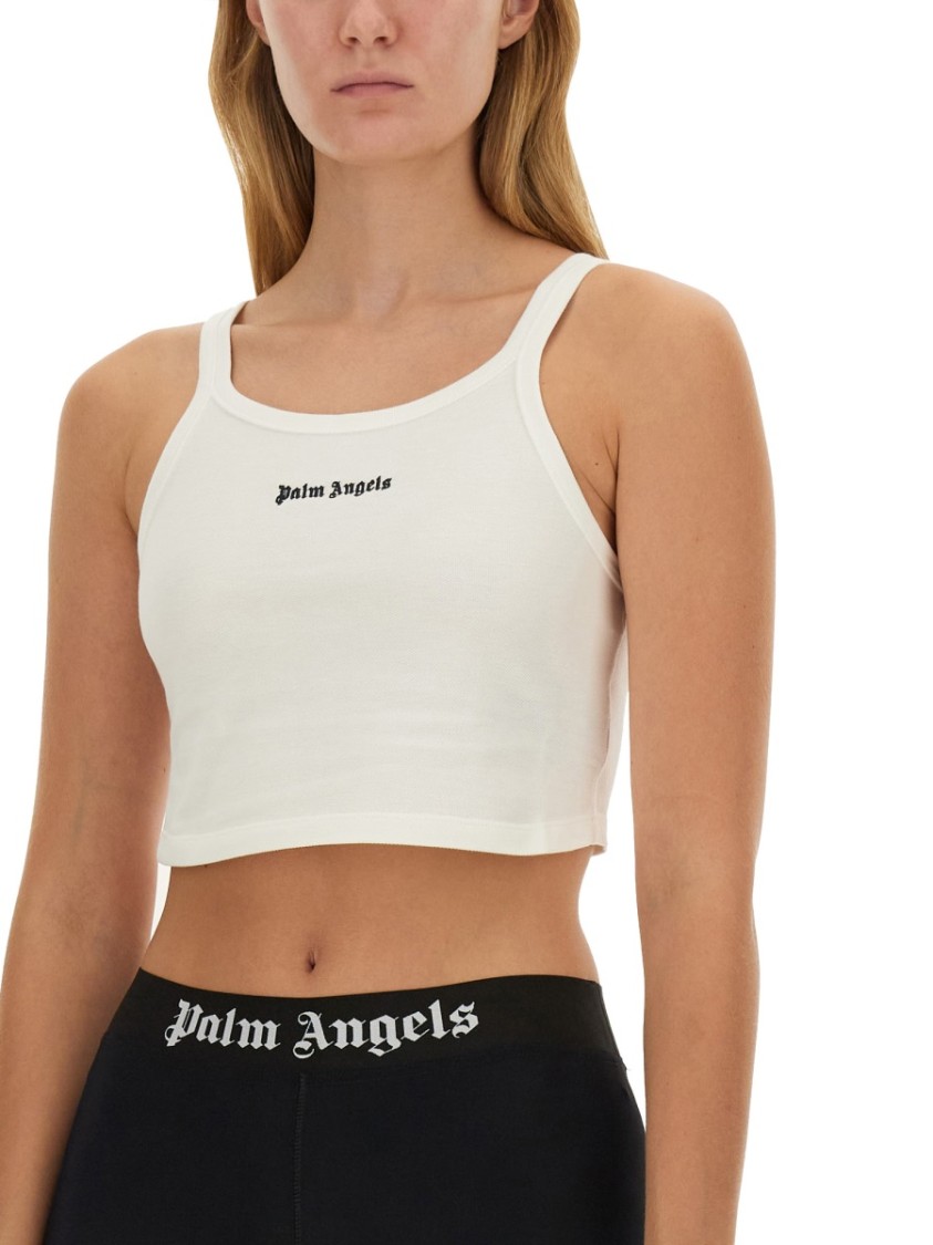 Palm Angels Tank Top Wit