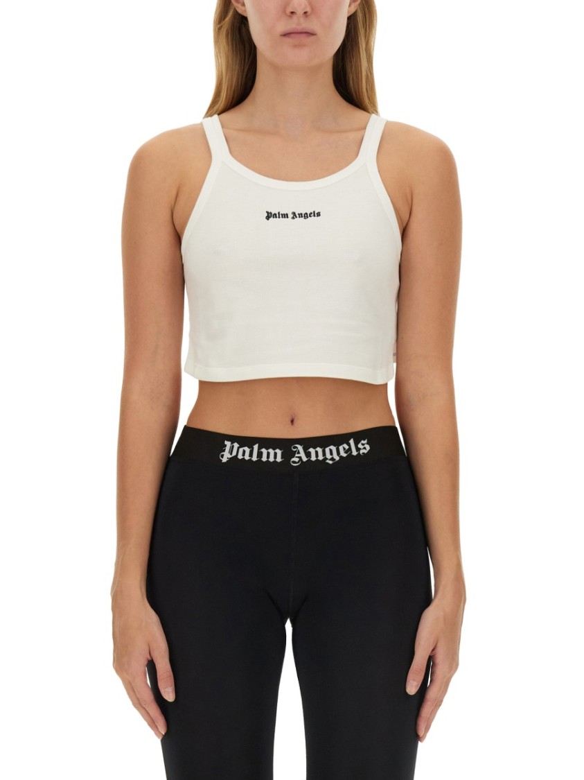 Palm Angels Tank Top Wit
