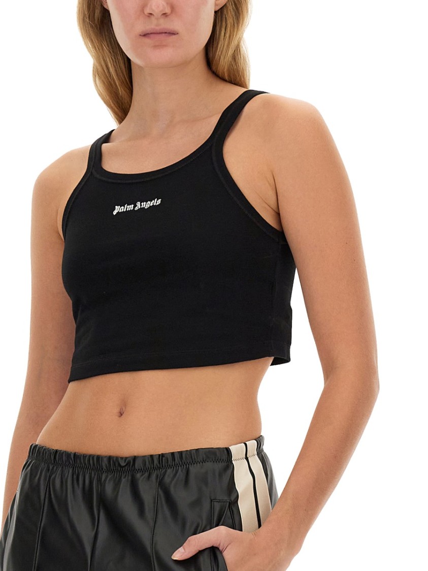 Palm Angels Tank Top Zwart