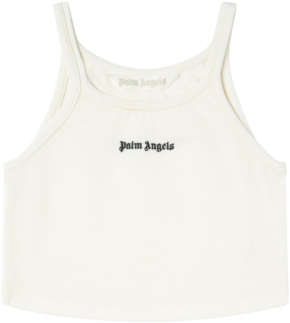 Palm Angels Top White Wit