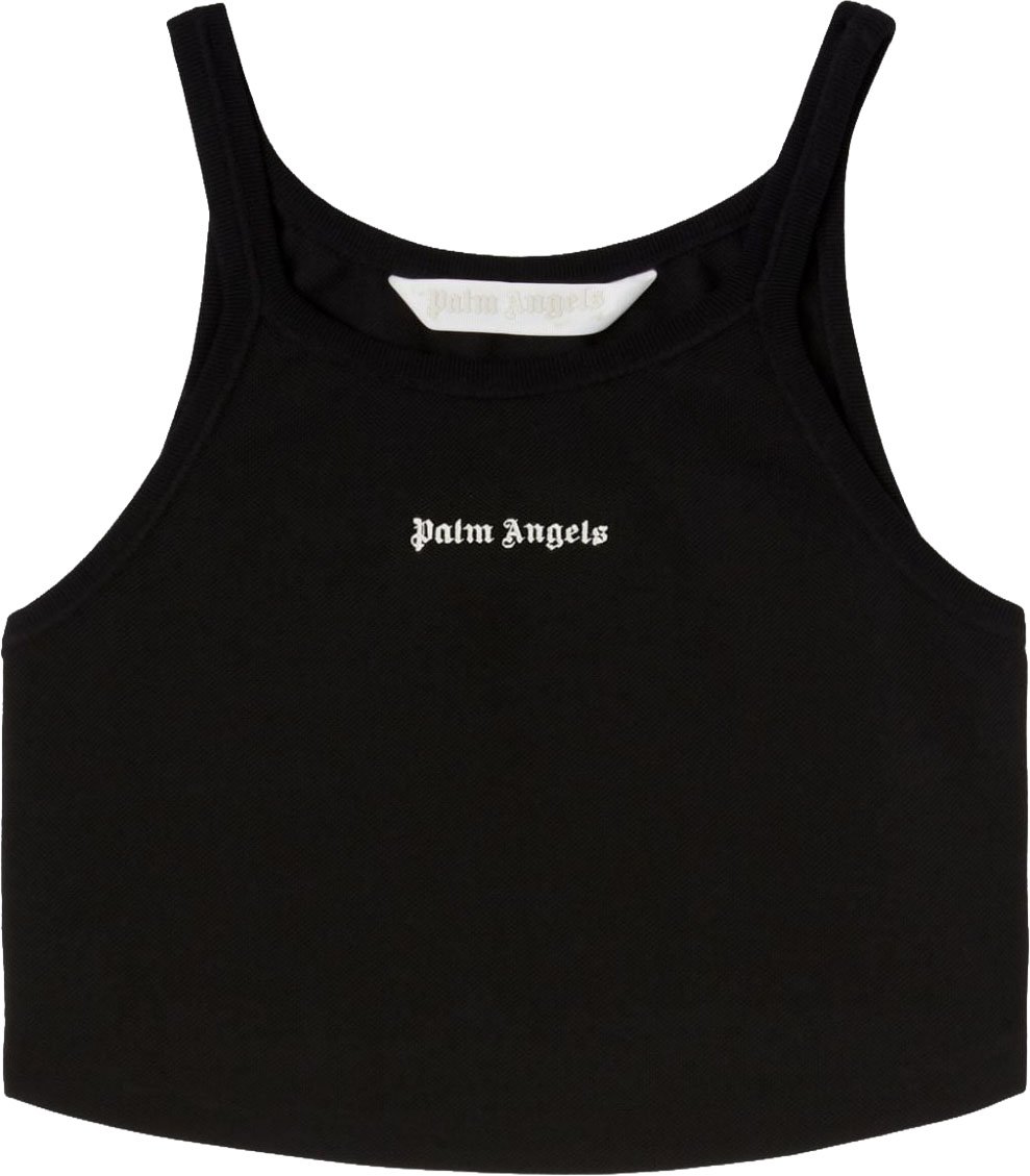 Palm Angels Top Black Zwart