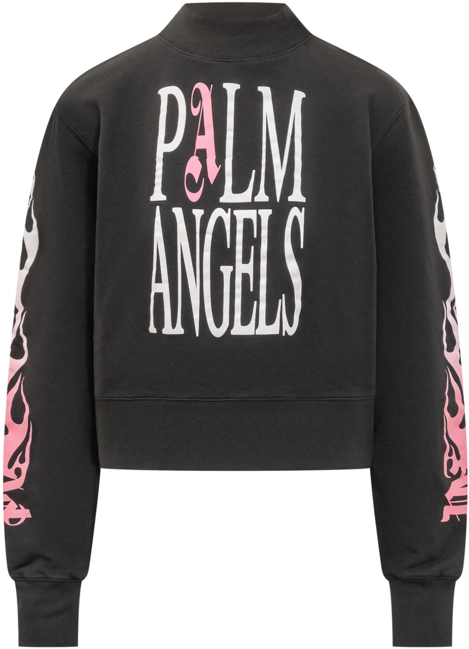 Palm Angels Felpa Palm Angels Zwart