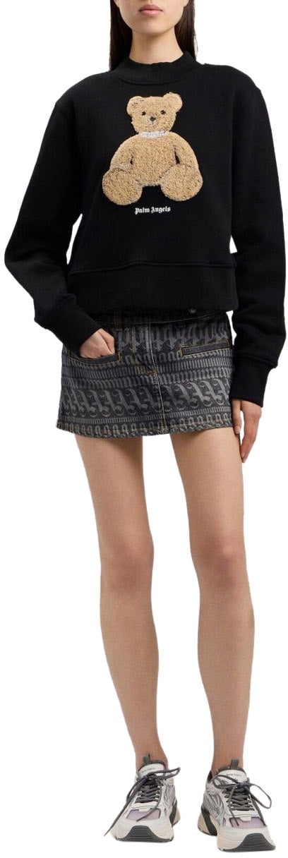 Palm Angels Sweaters Black Zwart