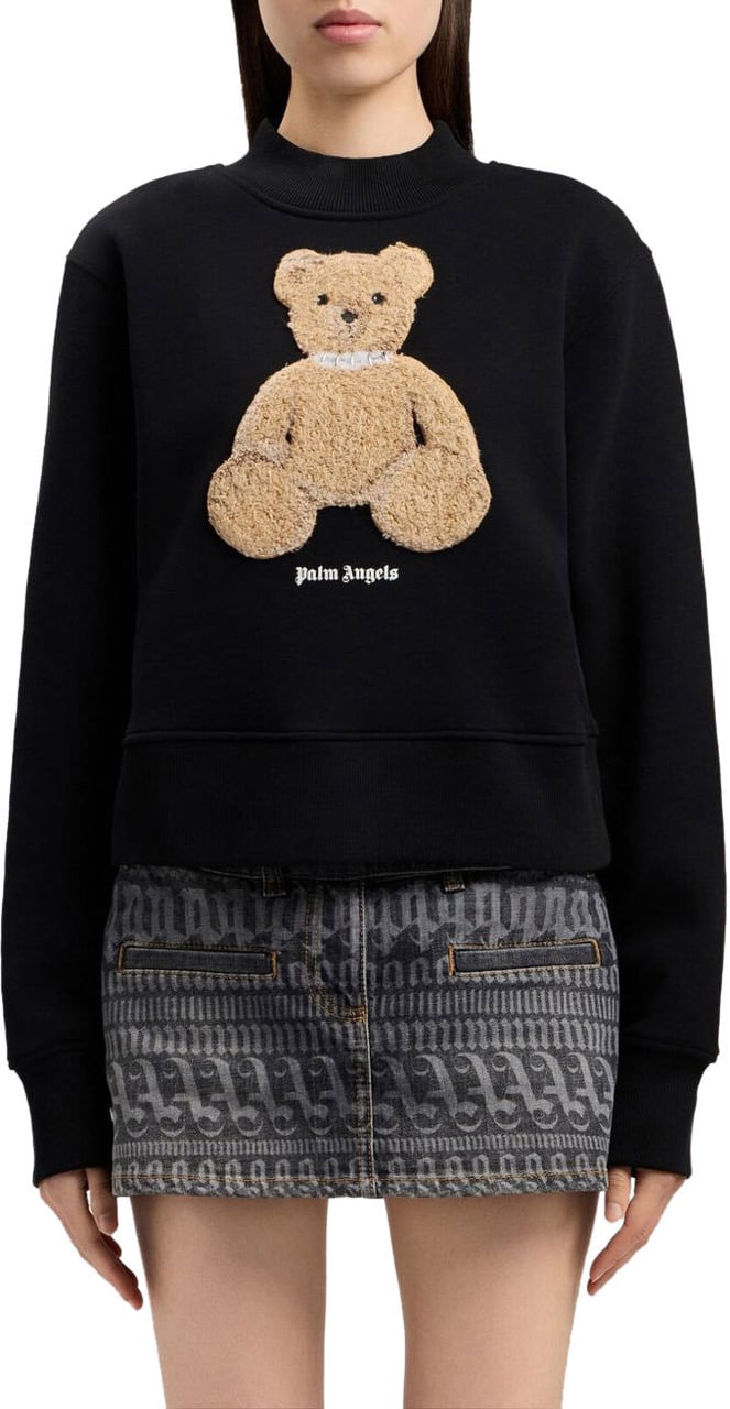 Palm Angels Sweaters Black Zwart