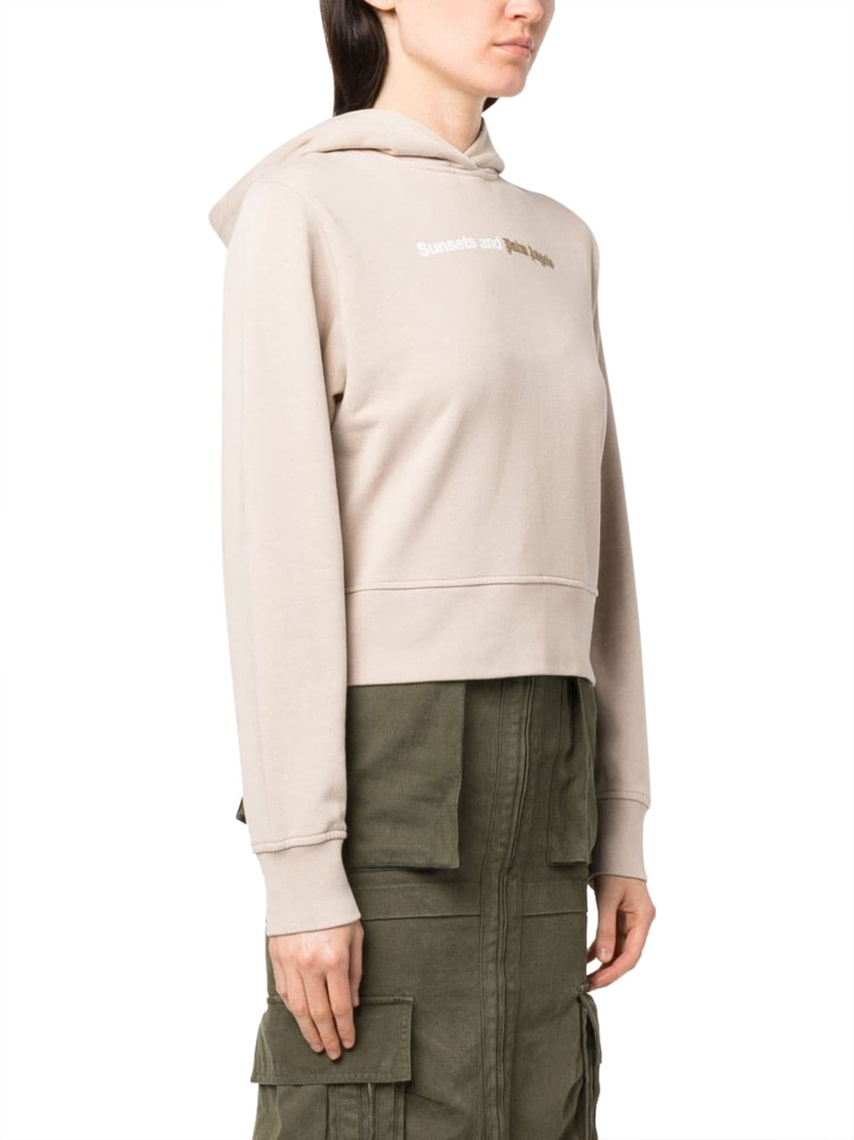 Palm Angels Sweaters Beige Beige