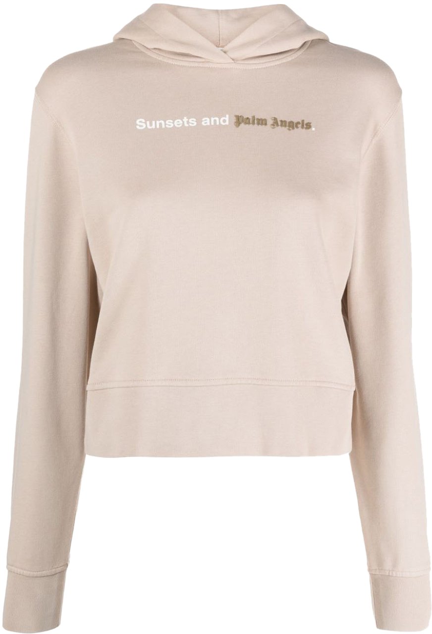 Palm Angels Sweaters Beige Beige
