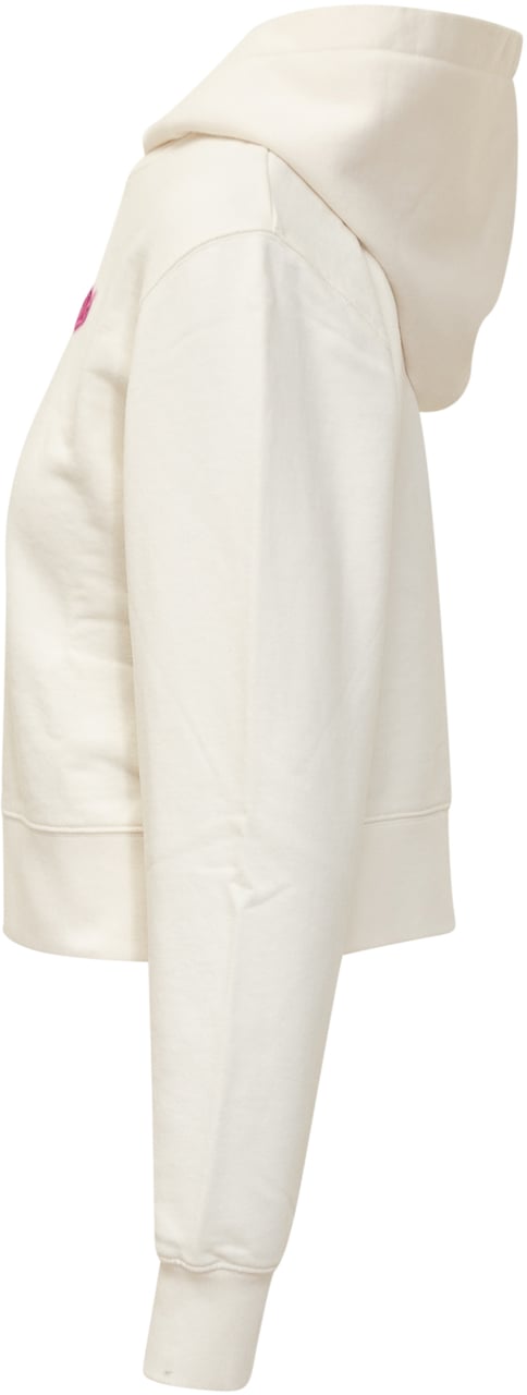 Palm Angels Felpa con Logo Wit