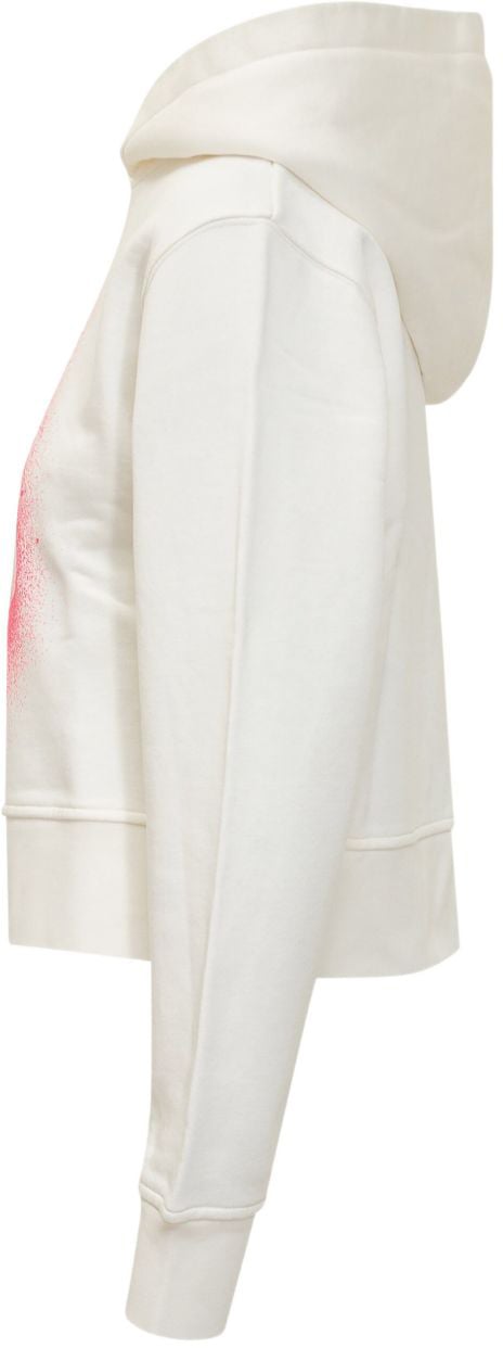 Palm Angels Palm Angels Maglie Bianco E Fucsia Wit