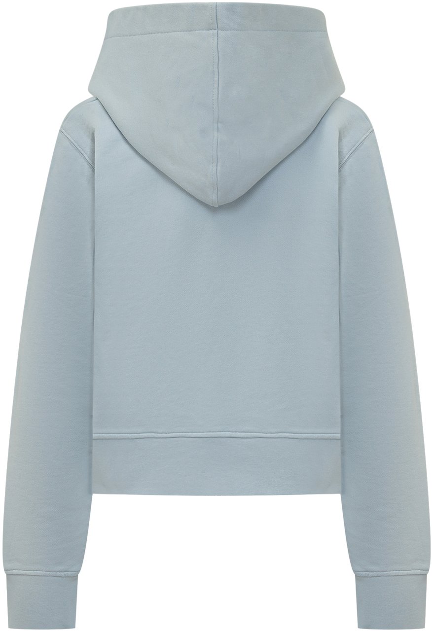 Palm Angels Palm Angels Light blue cotton sweatshirt Lichtblauw