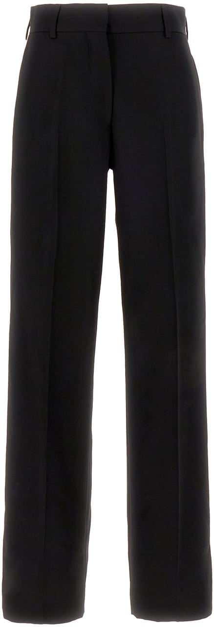 Palm Angels Palm Angels Black polyester blend pant Zwart