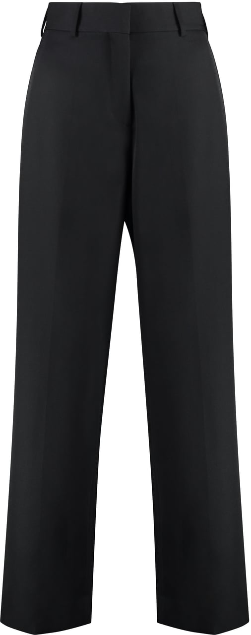 Palm Angels Wool blend trousers Zwart