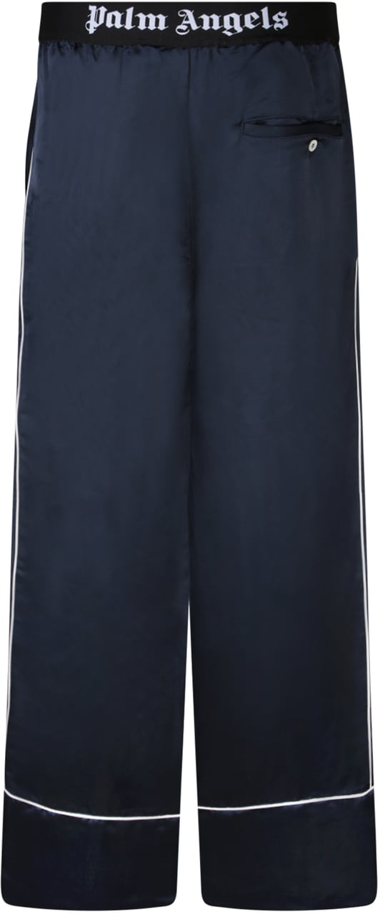 Palm Angels PALM ANGELS Blue Trousers Blauw