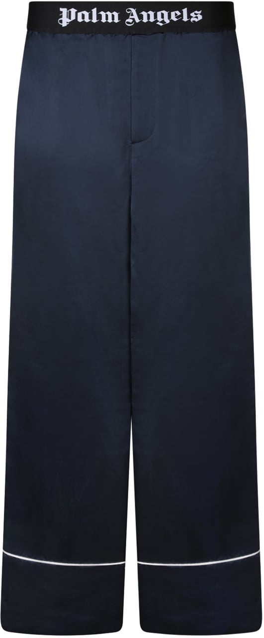 Palm Angels PALM ANGELS Blue Trousers Blauw