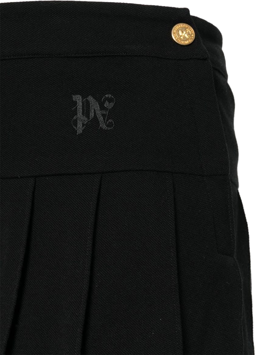 Palm Angels Skirts Black Zwart