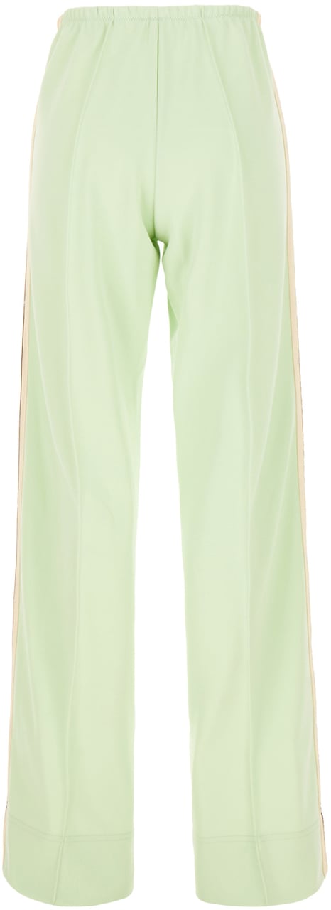 Palm Angels Palm Angels Mint green polyester joggers Groen