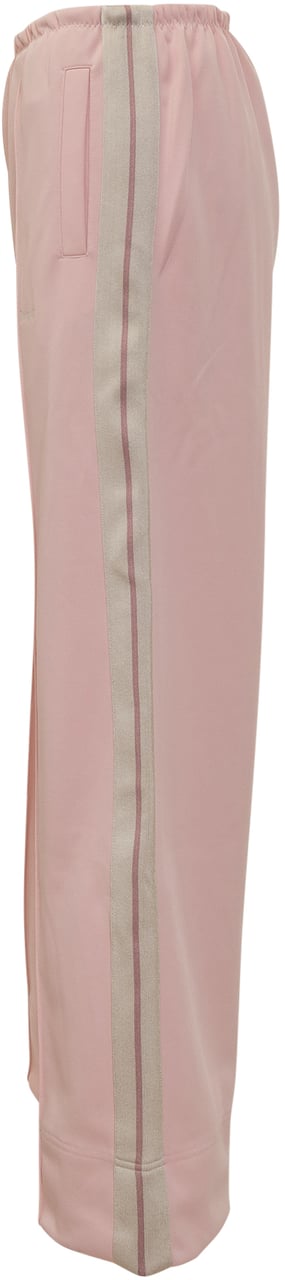 Palm Angels Palm Angels Pantaloni Rosa con Bande Laterali Roze