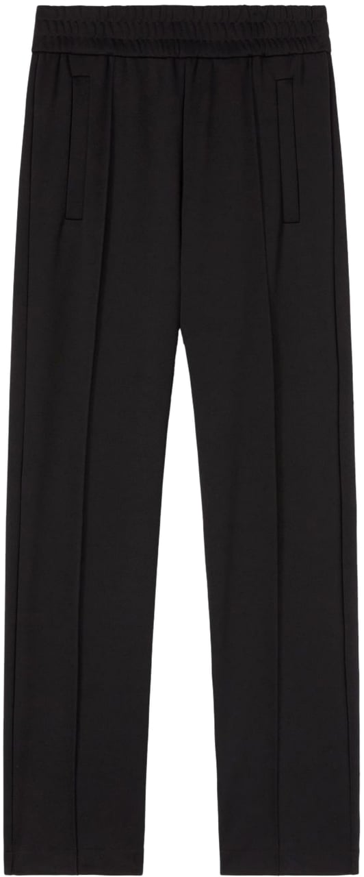 Palm Angels Trousers Black Zwart