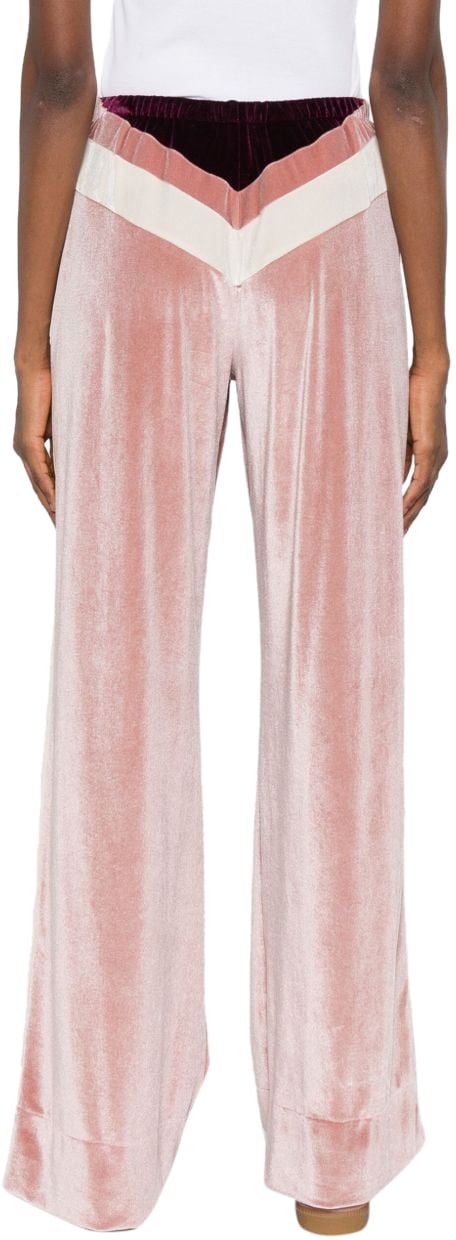 Palm Angels Palm Angels Pantaloni Rosa Roze