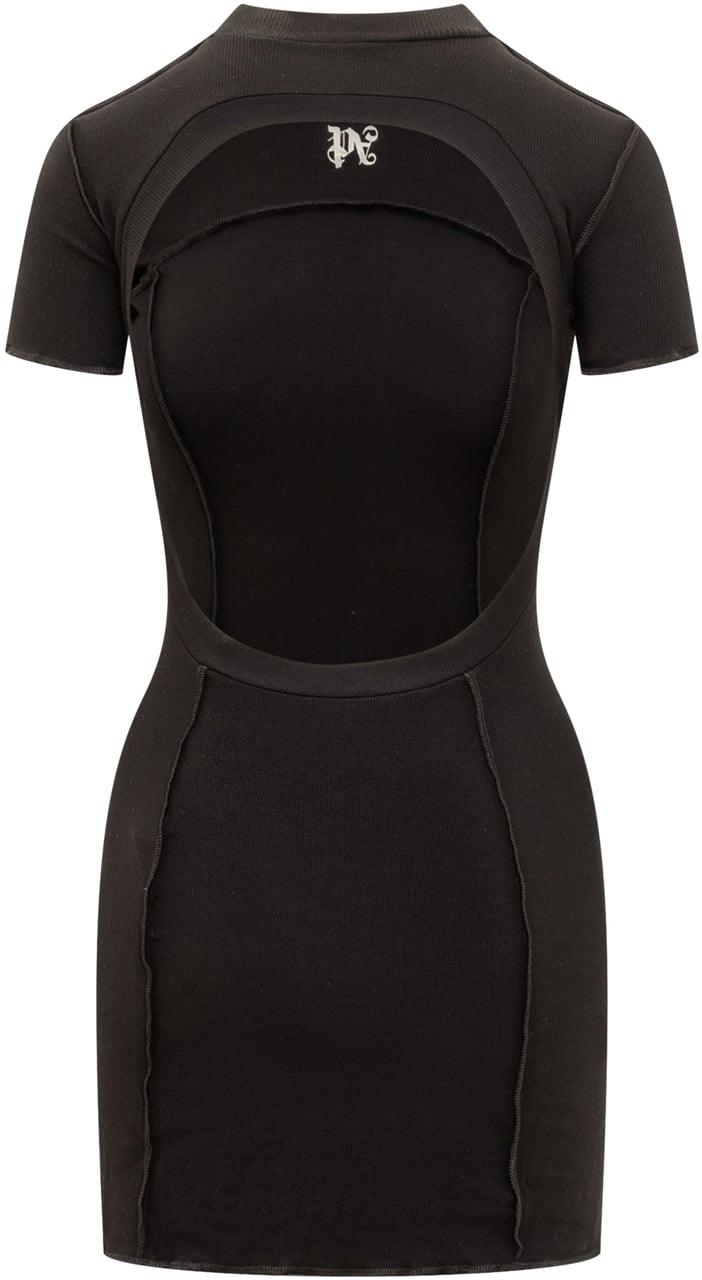 Palm Angels Abito con Monogram PA Zwart