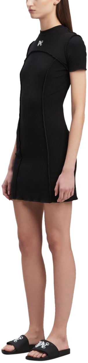 Palm Angels Abito con Monogram PA Zwart