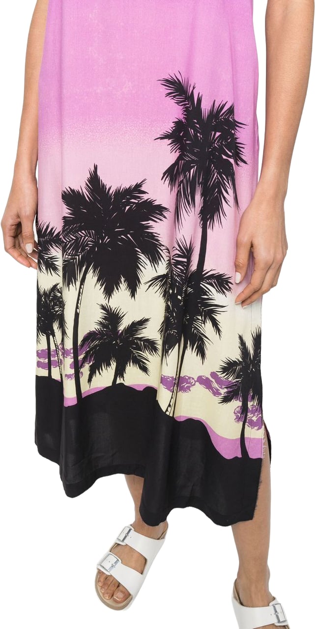Palm Angels Dresses Purple Paars