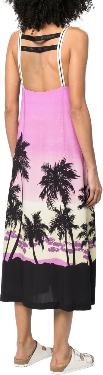 Palm Angels Dresses Purple Paars