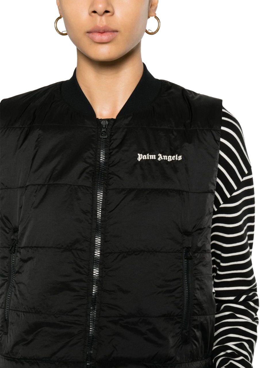 Palm Angels Sweaters Black Zwart