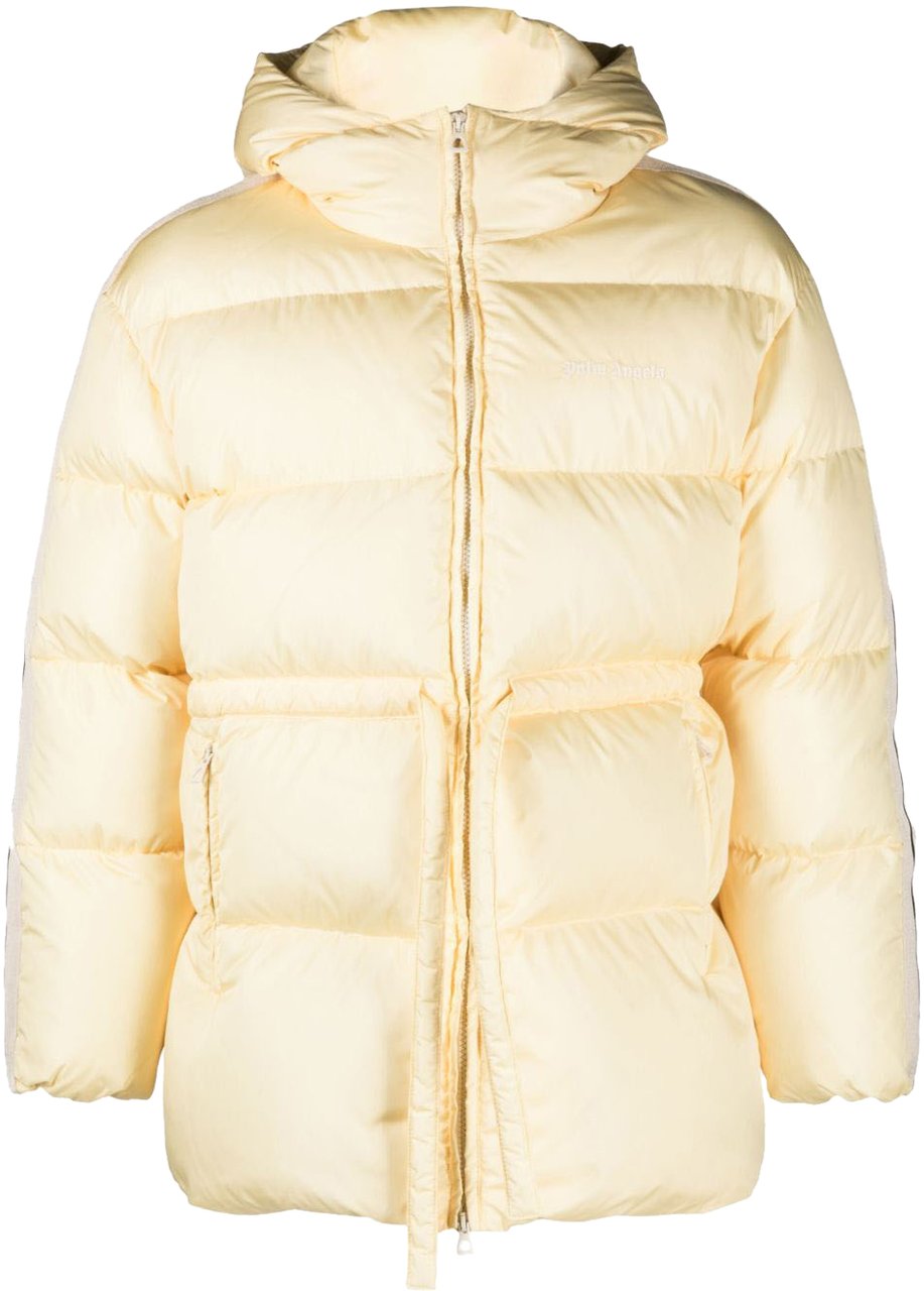 Palm Angels Coats Beige Beige